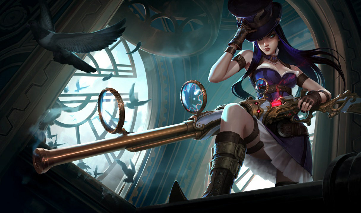 Caitlyn The Sheriff Of Piltover Champions Lolskill